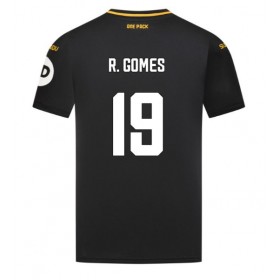 Pánské fotbalový oblečení Wolves Rodrigo Gomes #19 Venkovní košile 2024-25 Krátkým Rukávem